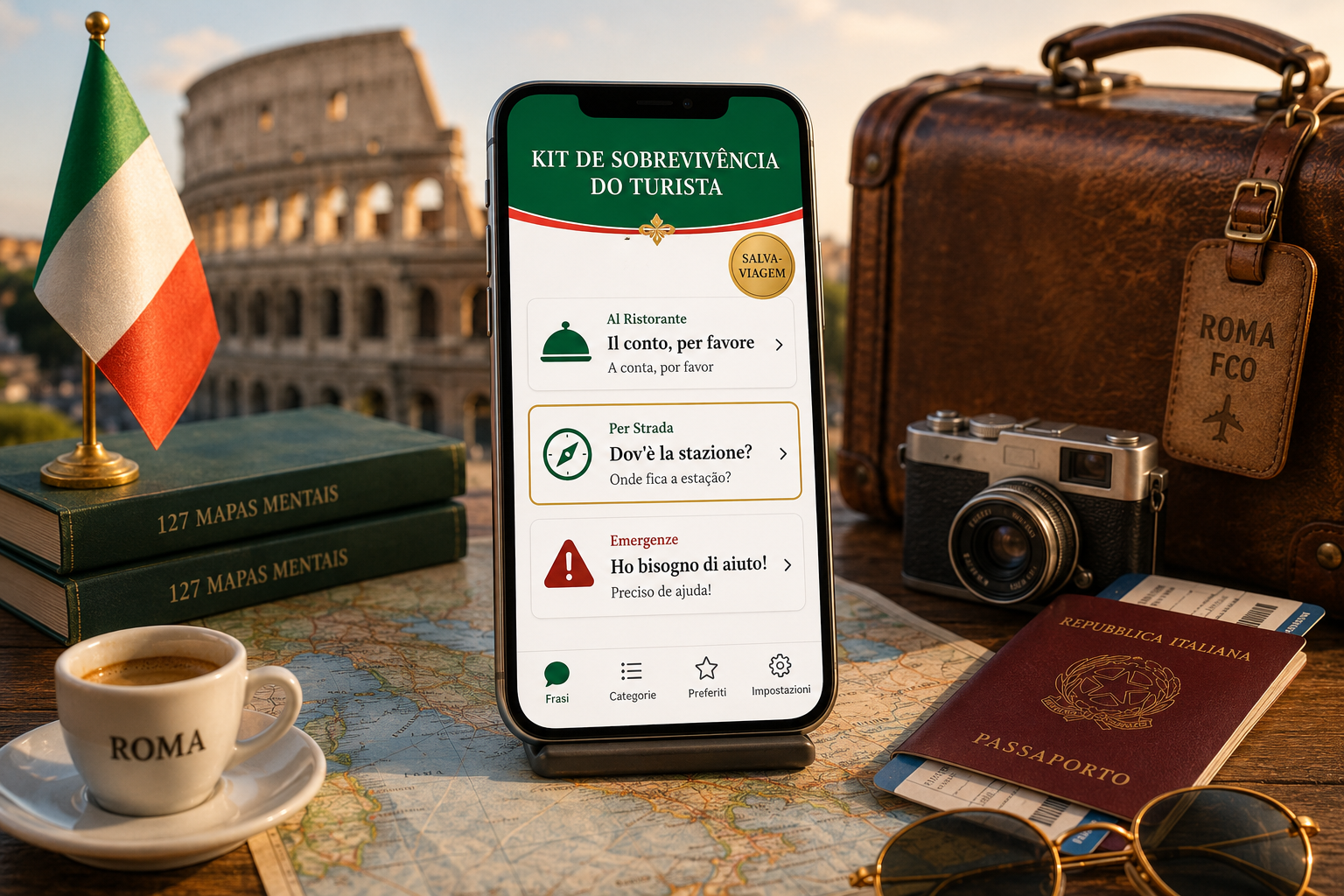 Kit de Sobrevivência do Turista